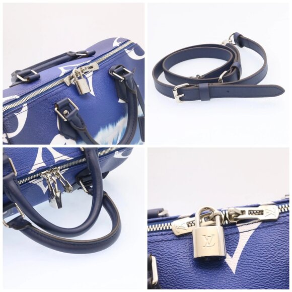 LOUIS VUITTON Monogram Escal Speedy Bandouliere 30 Hand Bag M45146 Auth 26582SM - Picture 16 of 16